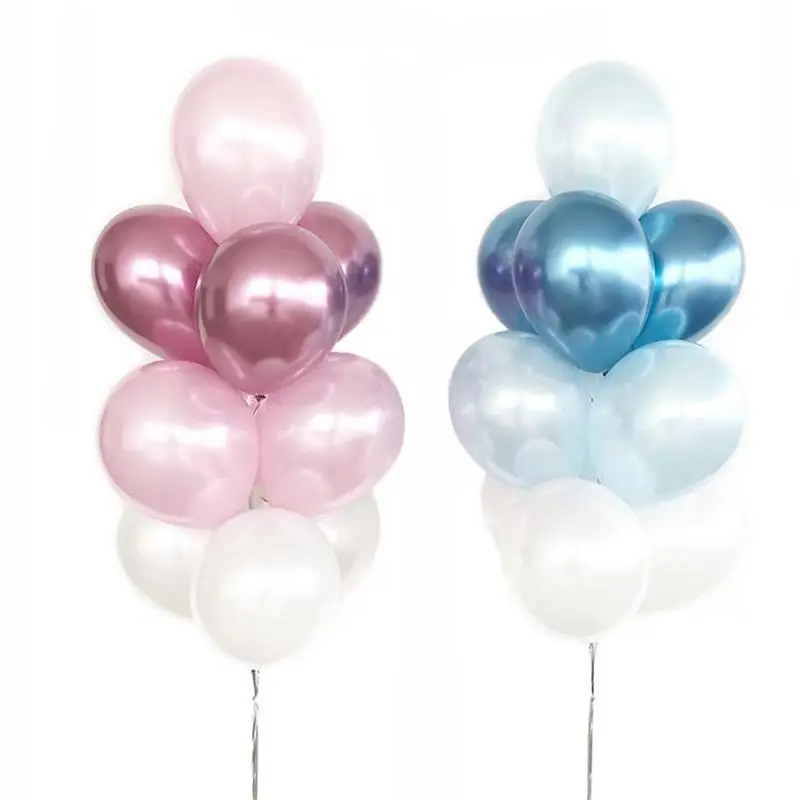 

Воздушные шары Kuchang из латекса, плотные жемчужно-металлические, 10 шт.