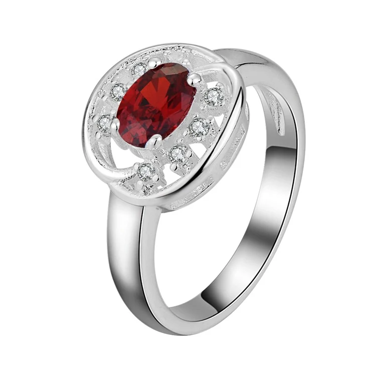 Оптовые ювелирные изделия посеребренные модные кольца высокое качество