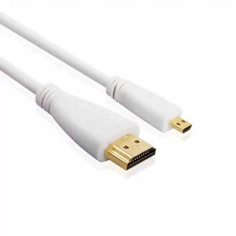 Кабель MICROHDMI 10 шт./лот 5 футов 1 м 2 3 6 15 с позолотой Ethernet для сотовых телефонов win8 4k x