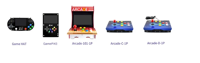 Waveshare Arcade-C-1P набор аксессуаров аркадная консоль строительный комплект для Raspberry Pi 1 плеер поддерживает RetroPie/KODI