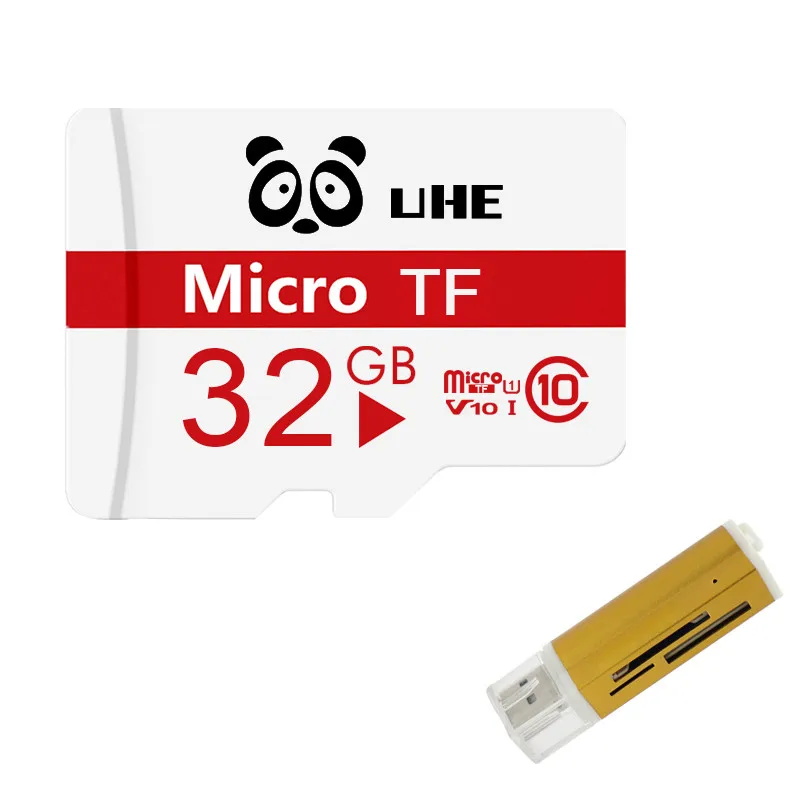 100% оригинальная карта памяти Micro SD 64 Гб класс 10 высокоскоростная 32 16 ГБ 8 4 sd с