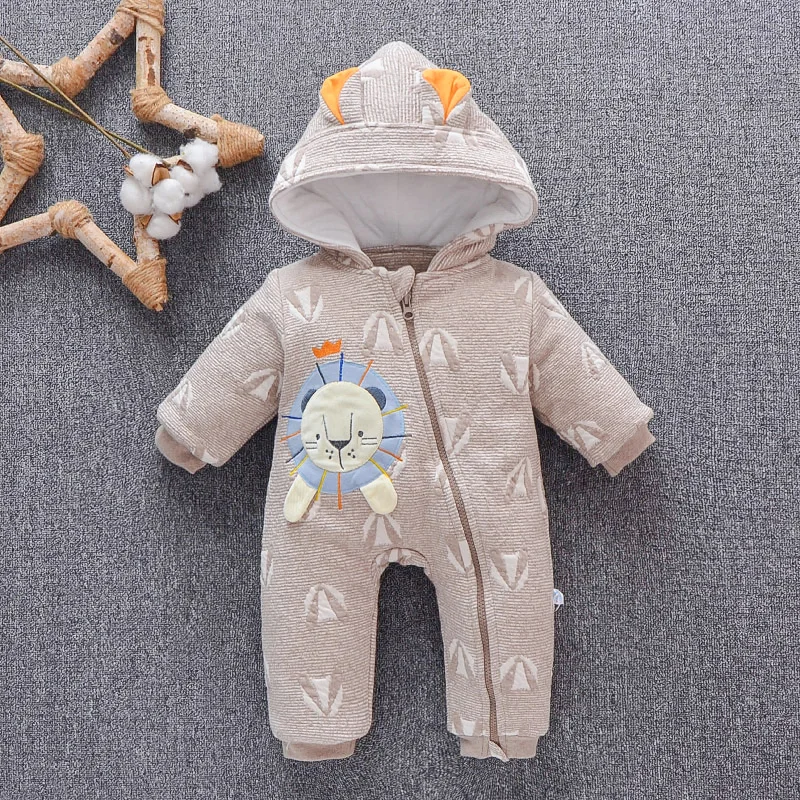 Cartoon one-piece cotton suit for bab |