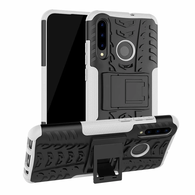 Для Huawei P Smart Plus 2019 Прочный Гибридный армированный сверхпрочный чехол из ТПУ с