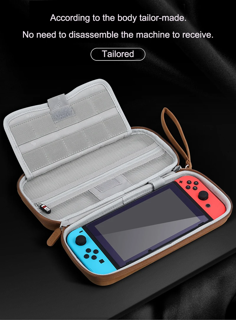 BUBM жесткий чехол для nintendo Switch для игры Утешитель чехол, портативная переносная Защитная сумка для хранения с отделениями для игровых карт