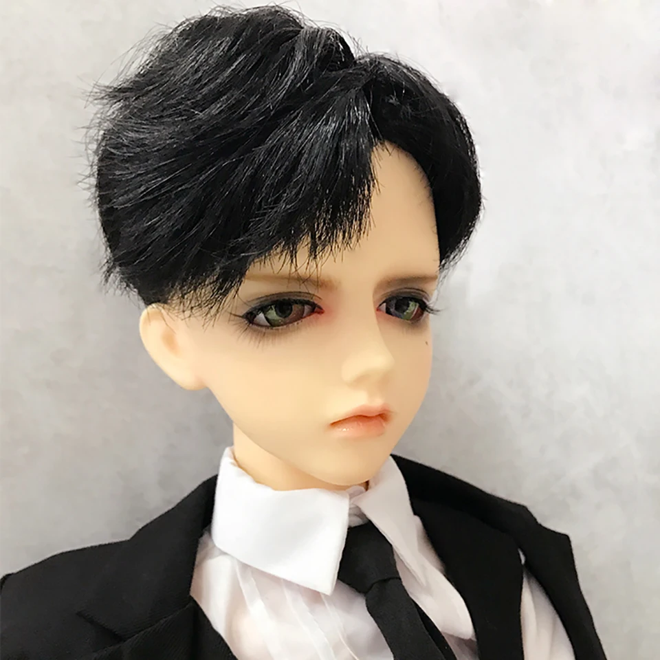 Bybrana короткие Straigst частичные точки 1/3 1/4 1/6 BJD парики