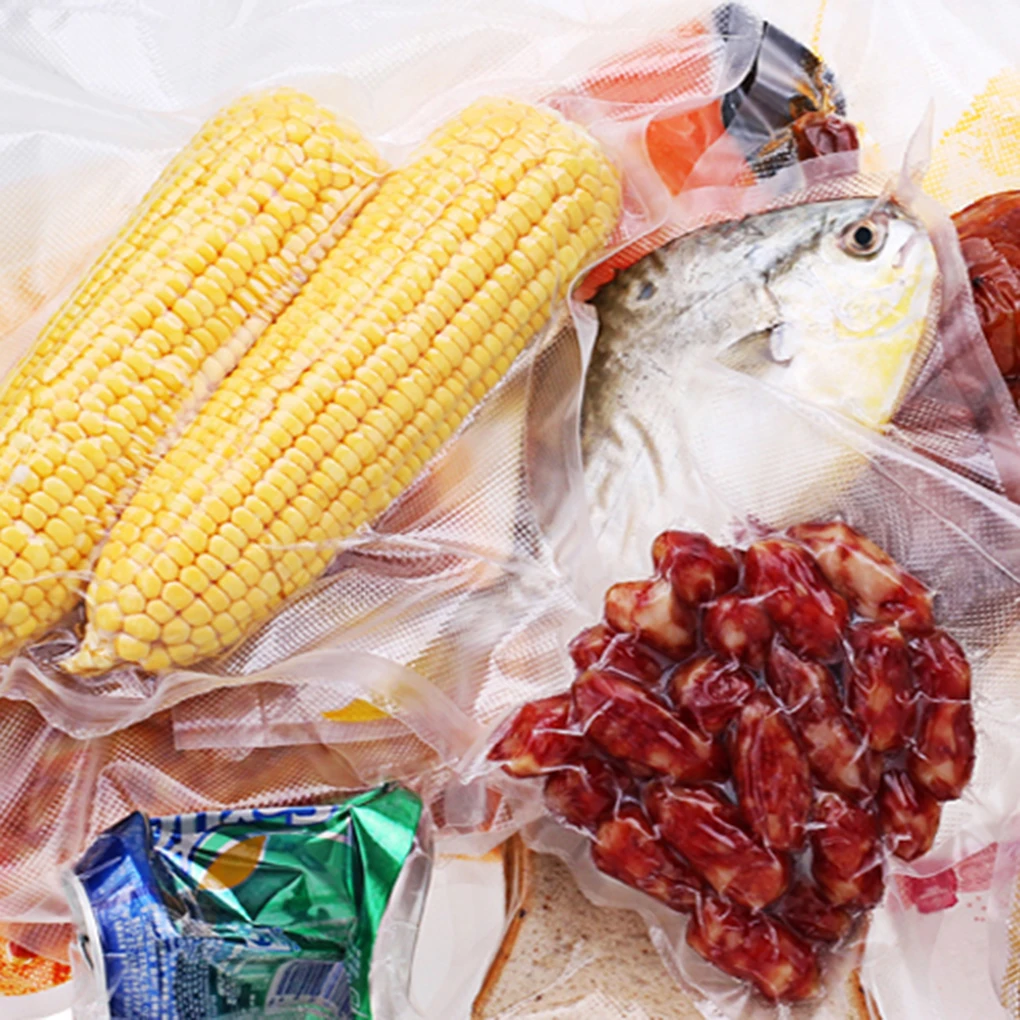 100 шт. вакуумные пакеты для упаковки пищевых продуктов|Сумки вещей| |
