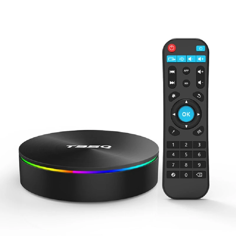 T95Q Smart Android tv Box 9 0 4K 4 Гб ram 32 ГБ/64 rom Amlogic S905X2 2 & 5 ГГц wifi BT4.1 USB 3 HDR H.265|ТВ-приставки и