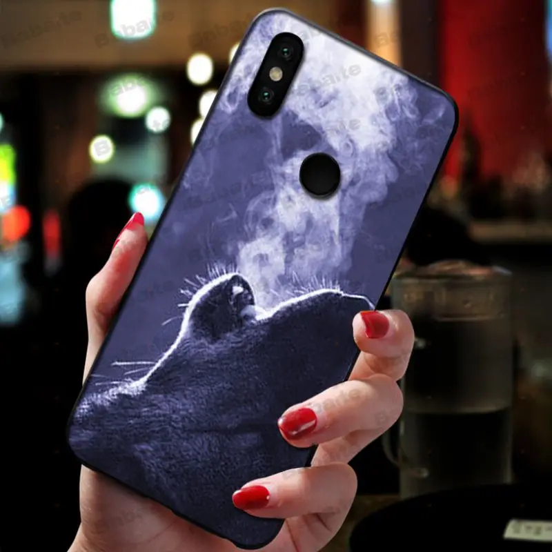 Новые чехлы для телефонов Babaite cool wolf face xiaomi mi 8se 6 mi8lite note2 note3 mix2 max2 max3 | Мобильные