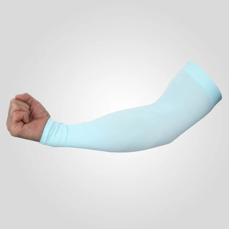 Arm sleeve-BLU2 Рукава руки синий белый розовый серый летняя Защита от солнца УФ Велоспорт Бег Альпинизм Вождение рыболовный Рукав Крышка для мужчин и женщин - Цвет: Arm sleeve-BLU2
