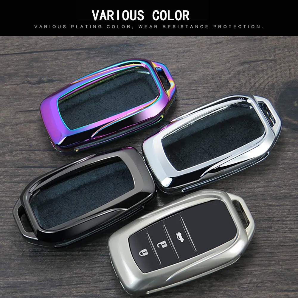 Zinc Alloy Key Cover Case For Toyota Chr C-hr Land Cruiser 200 Avensis Auris Corolla Car Key Protection keychain