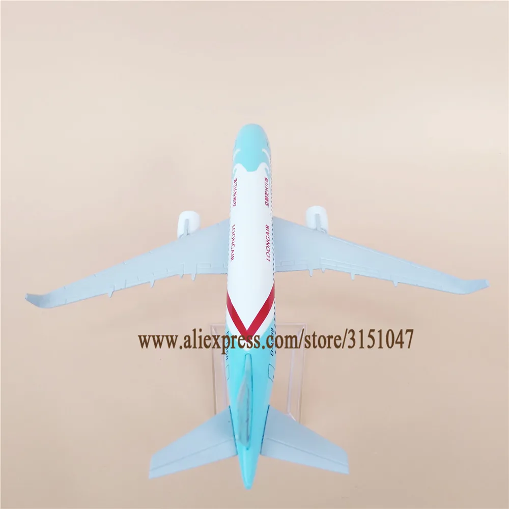 20 см модель самолета Air China LOONGAIR Лун AIR Airlines Airbus 320 A320 металлический сплав самолет