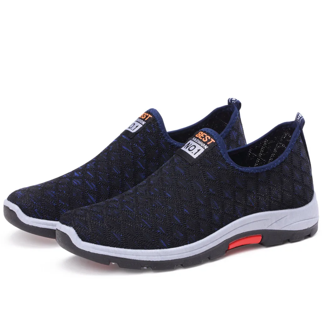 Men sunmer Casual shoes Men's Lightweight Breathable Fashion Leisure Shoes Running Sport Casual Shoes Sneakers#G3