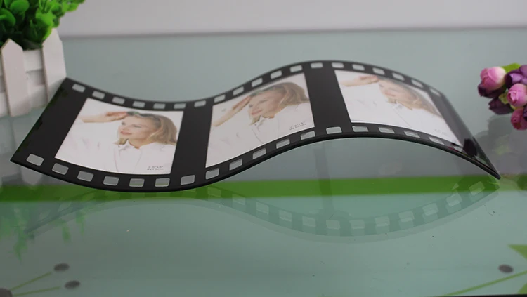 Креативная настольная фоторамка Cinefilm Стеклянная с тремя коробками|frame optical|frames