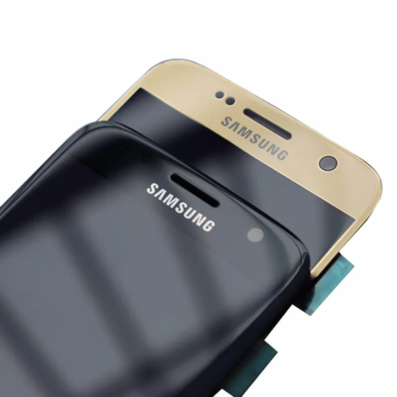 Оригинальный 5 1-дюймовый SUPER AMOLED ЖК-дисплей для Samsung Galaxy S7 G930 G930F сменный сенсорный