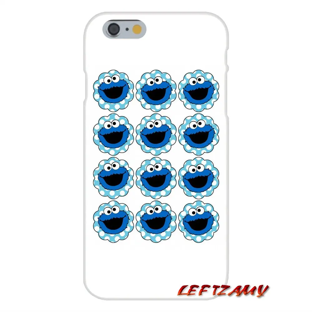 Accessories Phone Shell Covers For Sony Xperia Z Z1 Z2 Z3 Z4 Z5 compact M2 M4 M5 E3 T3 XA Aqua funny cartoon cookie monster | Мобильные