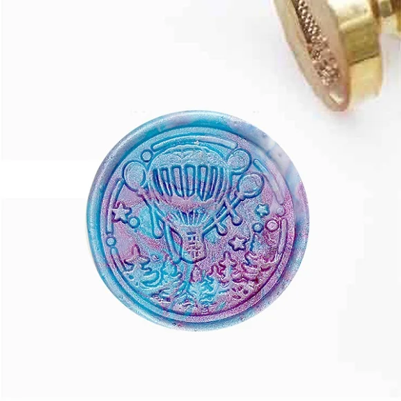stamp seal 12 вариантов дизайна с Рождеством, восковая коллекция марок, рождественские вечерние приглашения, рождественский подарок, Санта, снеговик, конфеты, носки - Цвет: stamp seal