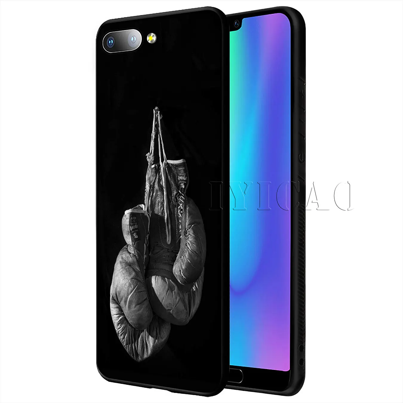 IYICAO мультфильм Боксерские перчатки для девочек шаблон ТПУ чехол Huawei Y9 Y7 Y6 Prime 2019