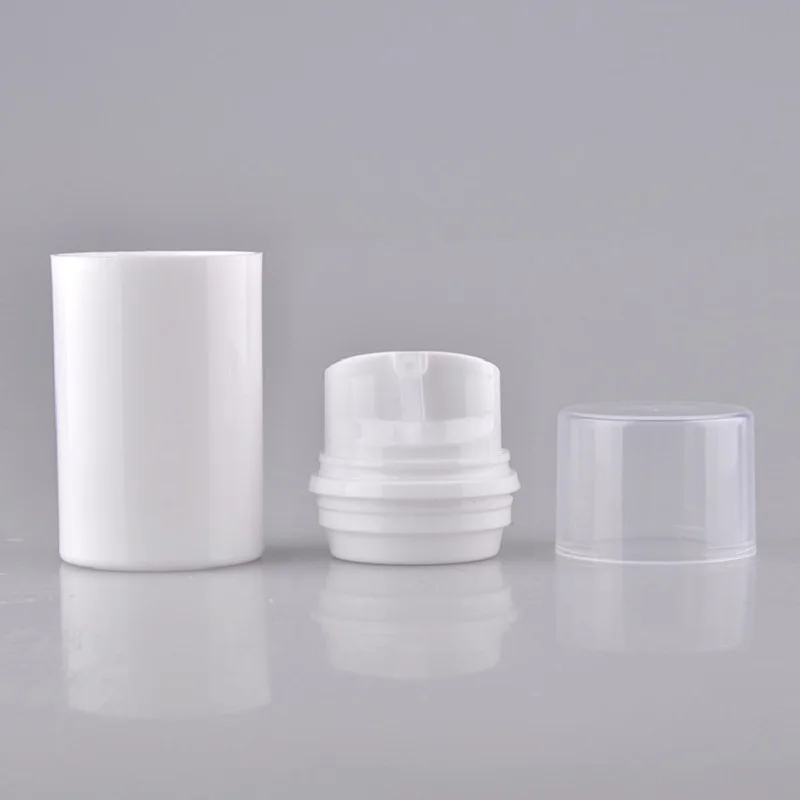 Пустая белая пластиковая многоразовая бутылка для косметики 30 150 мл|Многоразовые