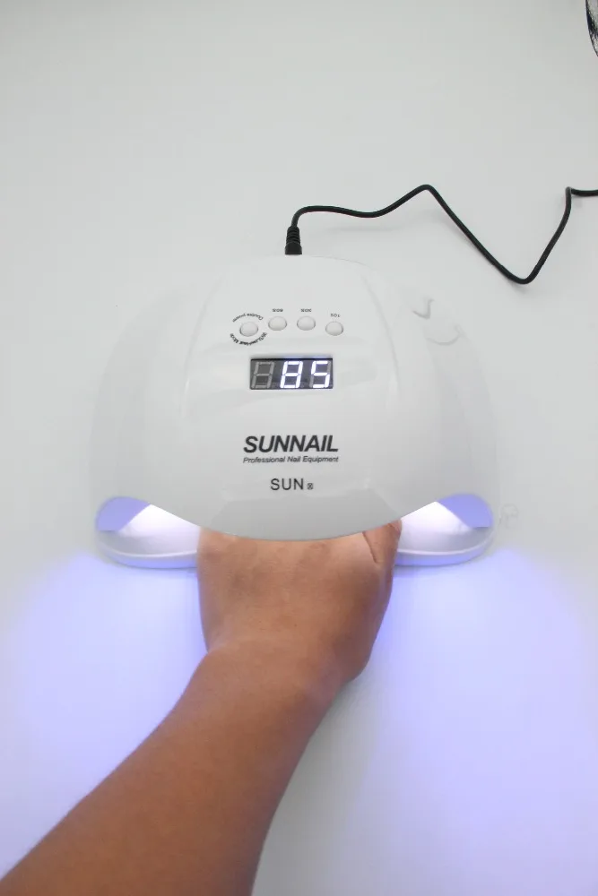 SUNNAil SUN X 54 Вт УФ лампа светильник светодиодный Сушилка для ногтей 36 светодиодный s Гель лампа для ногтей арочные формы лампы для дизайна ногтей идеальное решение для сушки большого пальца