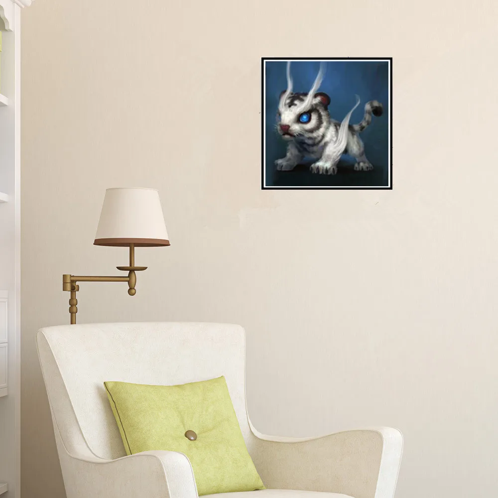 5D Diamond cross stitch DIY home decoration Painting magic animal art diamond paste | Дом и сад