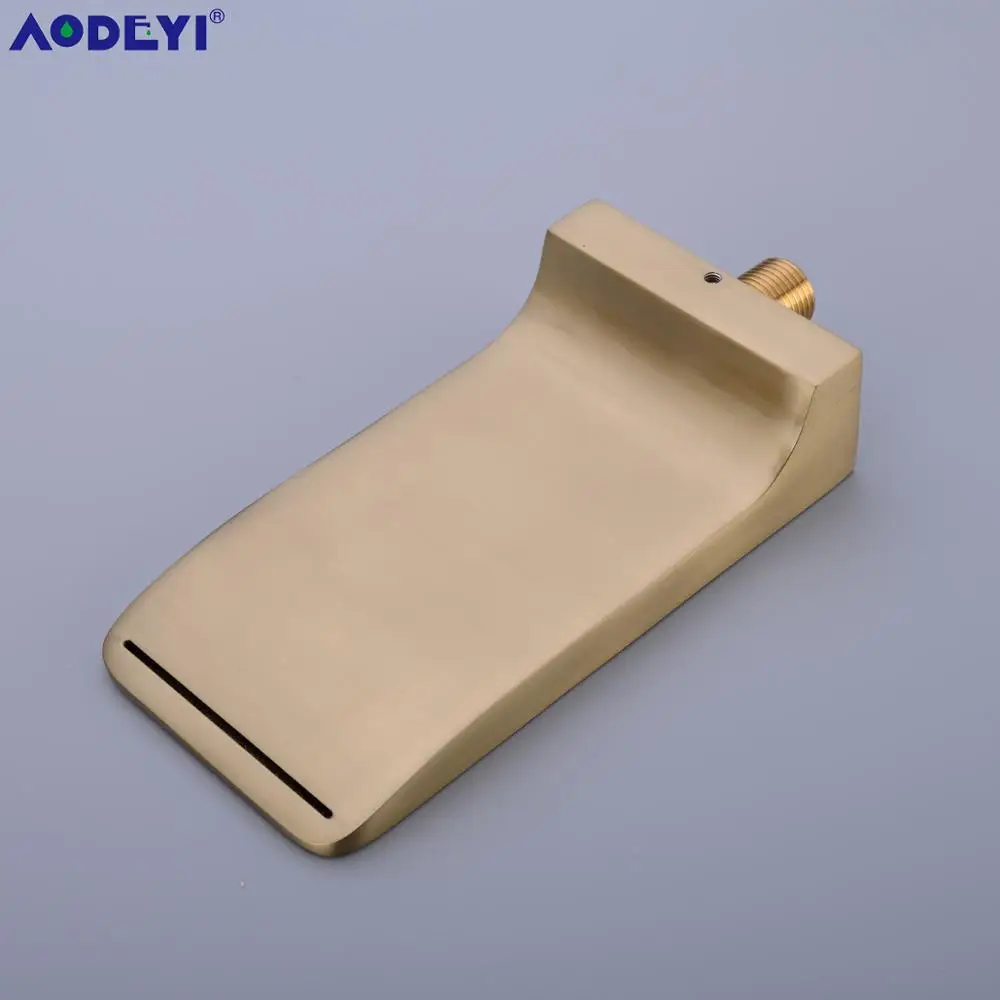 Скрытый латунный смеситель водопад AODEYI для ванной комнаты смесители раковины 1/2