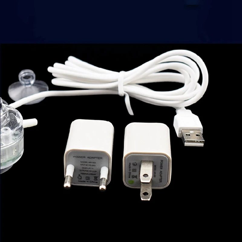 7colors Waterproof LED Light Multi Color Fish Tank Lamp Submersible Mini Aquarium Lights Bubble Aeration Underwater lighting