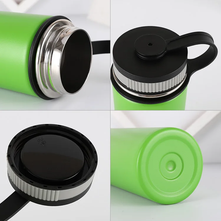 Спортивная бутылка для воды из нержавеющей стали с вакуумной изоляцией 18 унций/32