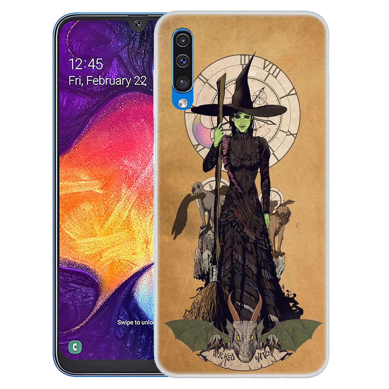 Жесткий чехол для телефона Lavaza Broadway Musical Wicked Lyrics Samsung Galaxy A10 A20 A30 A40 A50 A60 A70 M40 M30 M20 M10
