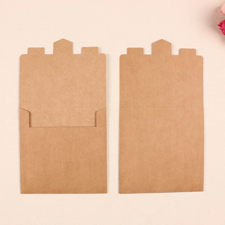 50 шт. Новые винтажные конверты для CD из крафт-бумаги, сумка для хранения DVD, обложки для хранения CD.