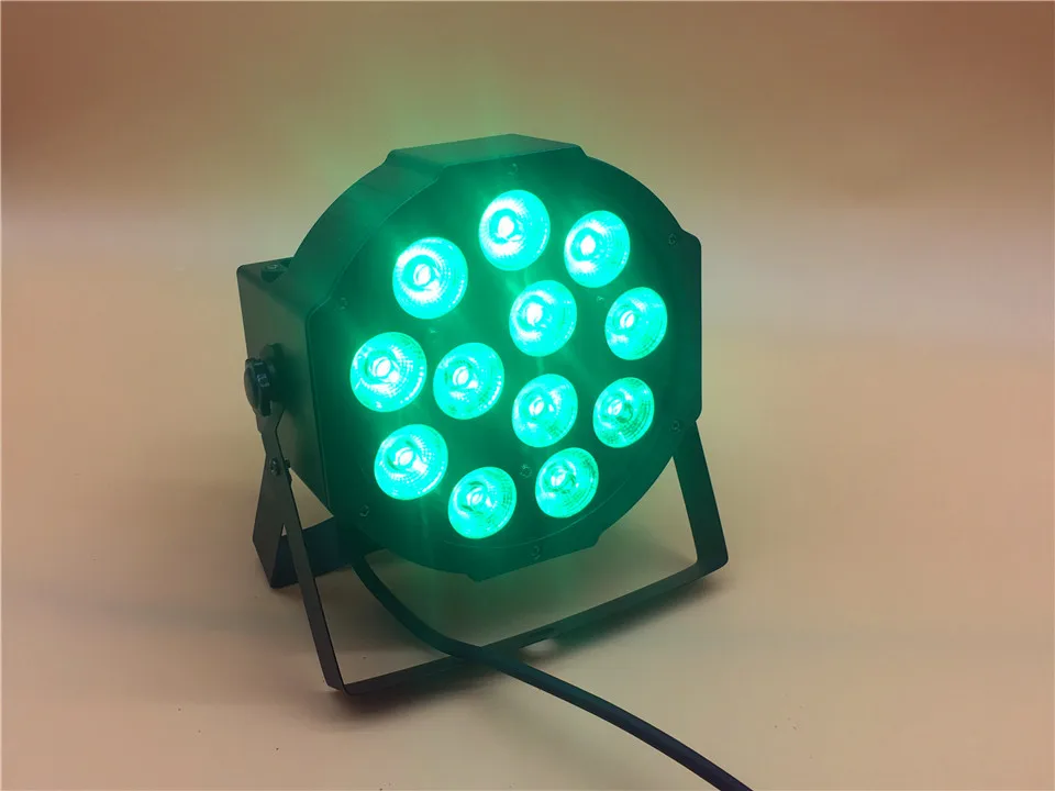 CREE RGBWA UV 12x18 Вт LED плоский SlimPar Quad Luce 6in1 DJ Wash сценический свет dmx luce della lampada 6/10