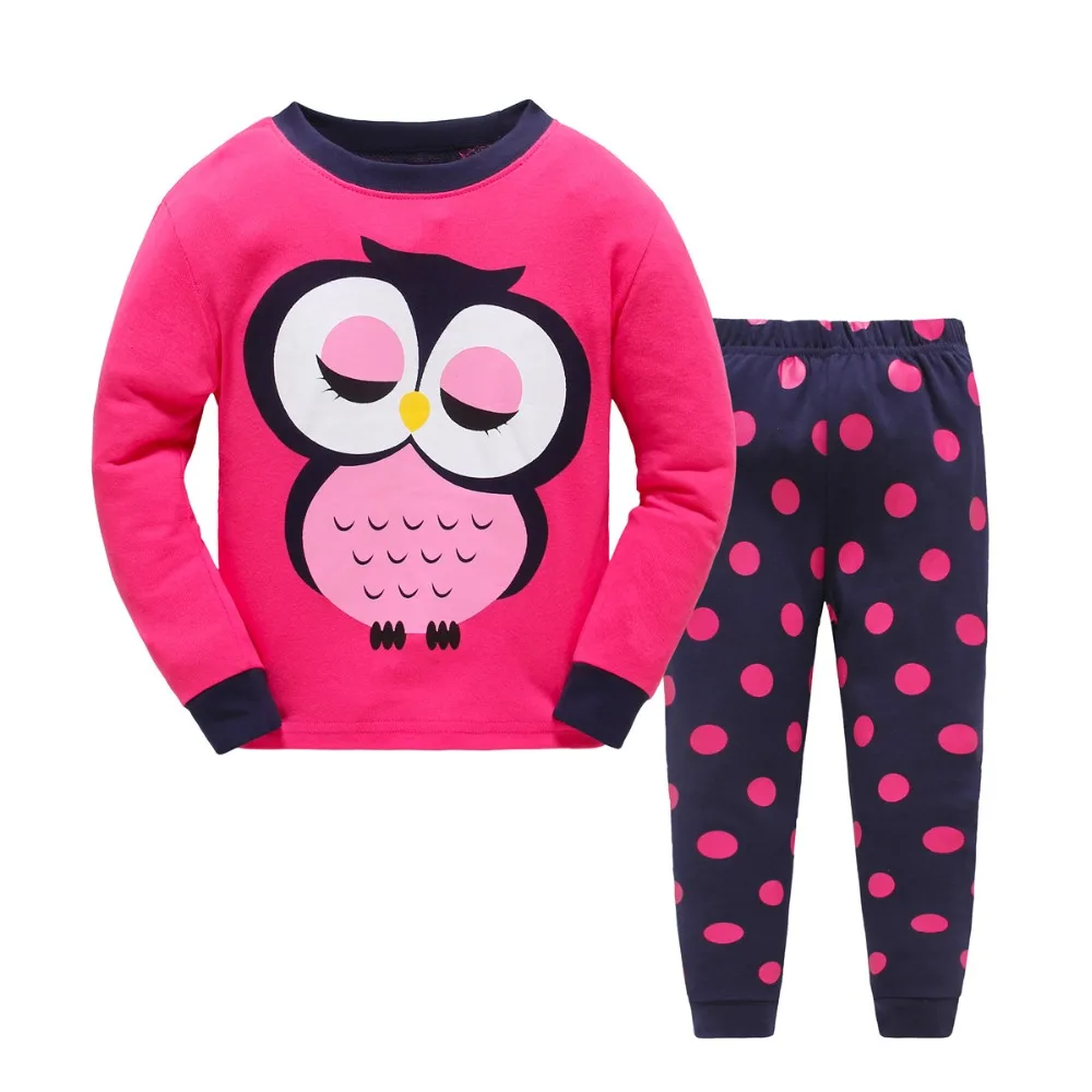 Детская пижамные комплекты с изображениями героев мультфильмов девушки