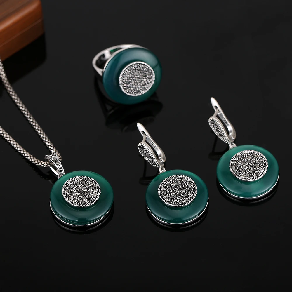 Женский винтажный комплект ювелирных изделий Sellsets вечерние комплекты из