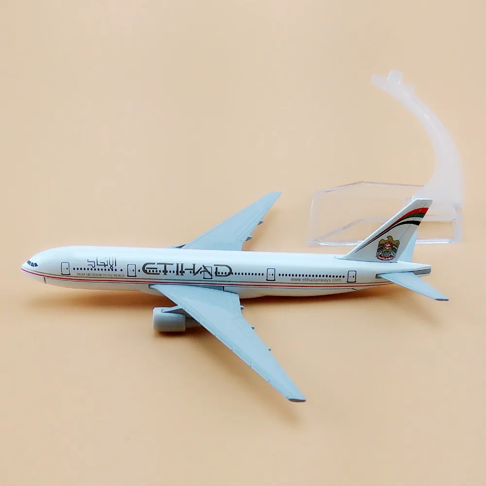 Металлическая Модель самолета Etihad B777 16 см|gift|gift giftsgift stand |