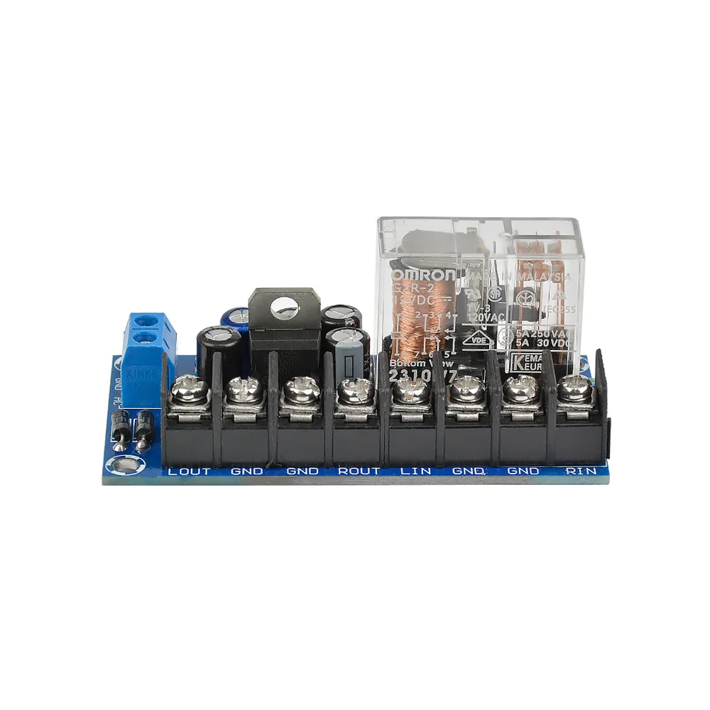 AIYIMA UPC1237 Динамик Защитная плата произведенная в AC12 24V DIY специальный Мощность