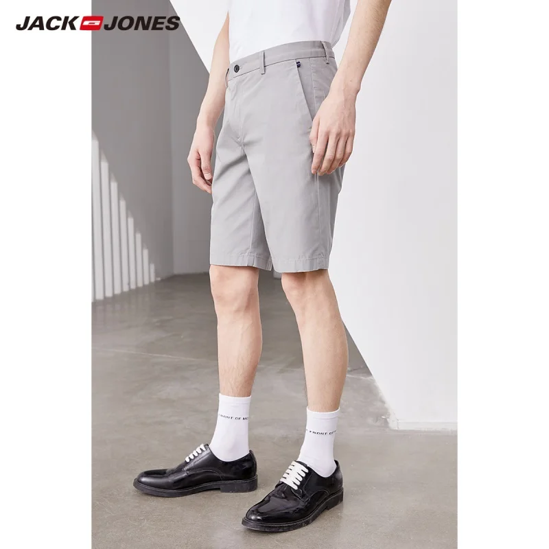 JackJones мужские шорты из 100% хлопка свободный крой светильник до колена стиль 219115509 |
