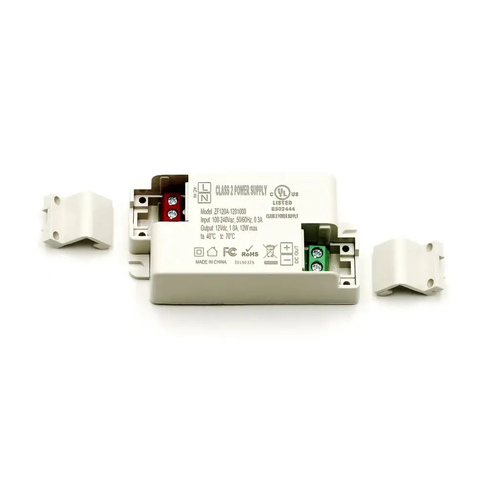 Светодиодный драйвер постоянного напряжения UL12V1A12W для шкафа макияжа зеркало