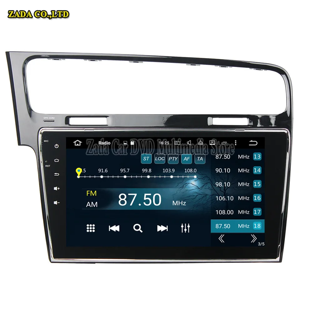 NAVITOPIA 10 1 дюймов 4 Гб + 64 8 ядерный Автомобильный gps навигация для VW Golf 7 2013 2014 2015 с