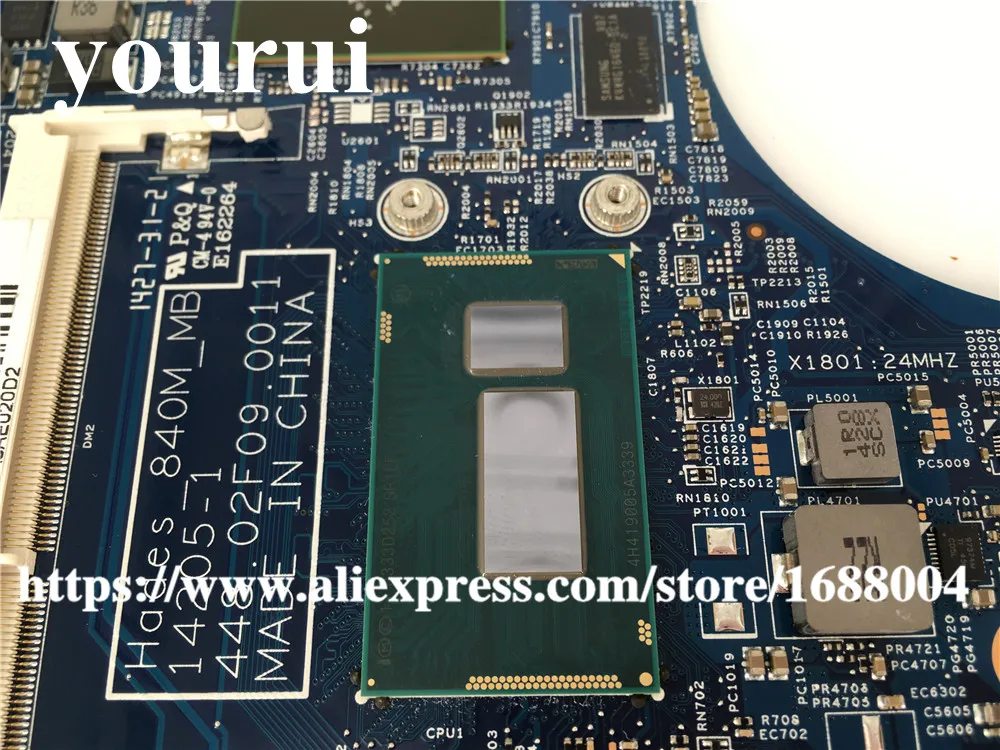 14205-1 448.02F09.0011 NBMQK11003 NB. MQK11.003 для ACER VN7-571G Материнская плата ноутбука I5-4210U DDR3L тестирование