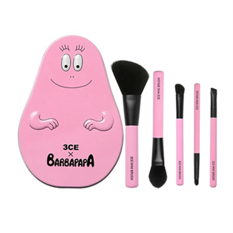 Профессиональный 5 шт./компл. kawaii косметический набор кистей для макияжа