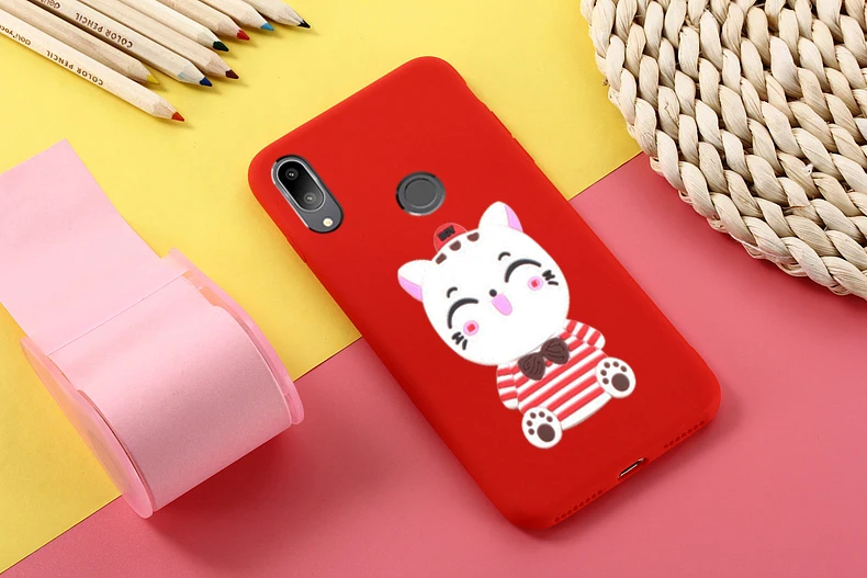 Candy Color Case For Xiaomi Mi 8 Lite Mi8 SE Mi9 play Note 3 redmi S2 Soft Silicon Lucky cat | Мобильные телефоны и