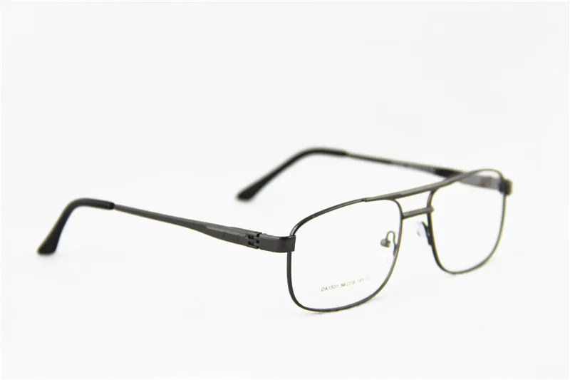 Очки для чтения с металлической оправой мужчин и женщин прозрачные линзы