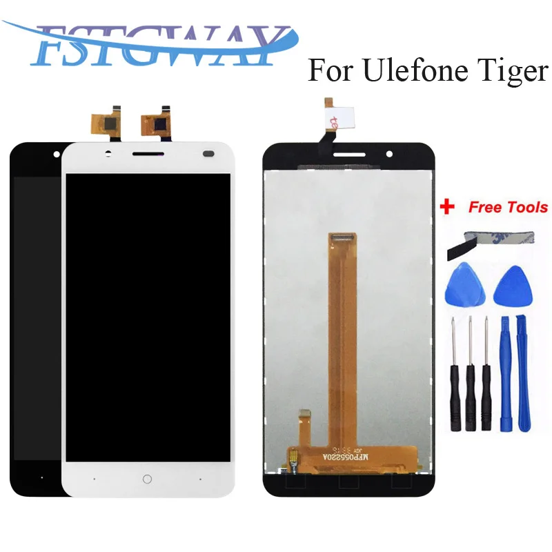 FSTGWAY для Ulefone Tiger lcd дисплей+ кодирующий преобразователь сенсорного экрана в сборе для Ulefone Tiger lcd стеклянная панель сенсорные запчасти+ Инструменты