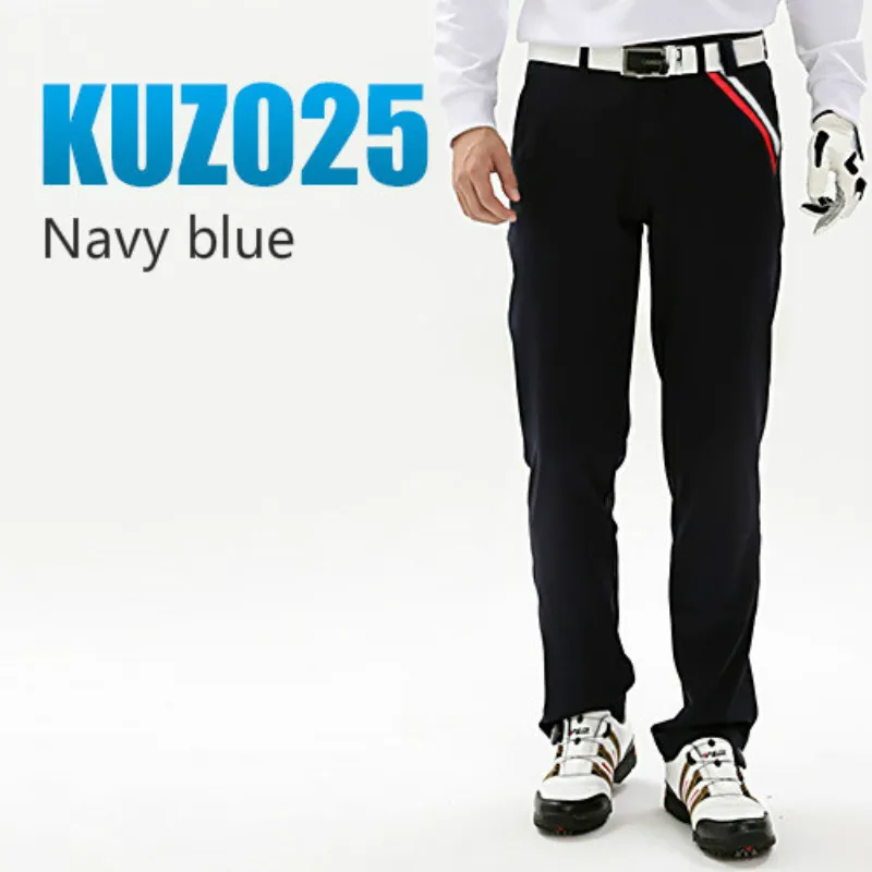 PGM брюки для гольфа мужские высокие эластичные тонкие спортивные летние