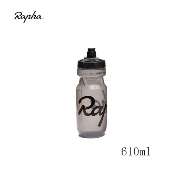 610ml-smoke RAPHA ciclismo, спортивные бутылки для воды, 610 мл, горная дорога, Велоспорт, чайник Team Edition, Сверхлегкий, для велосипеда, герметичный, для велоспорта, topeak - Цвет: 610ml-smoke