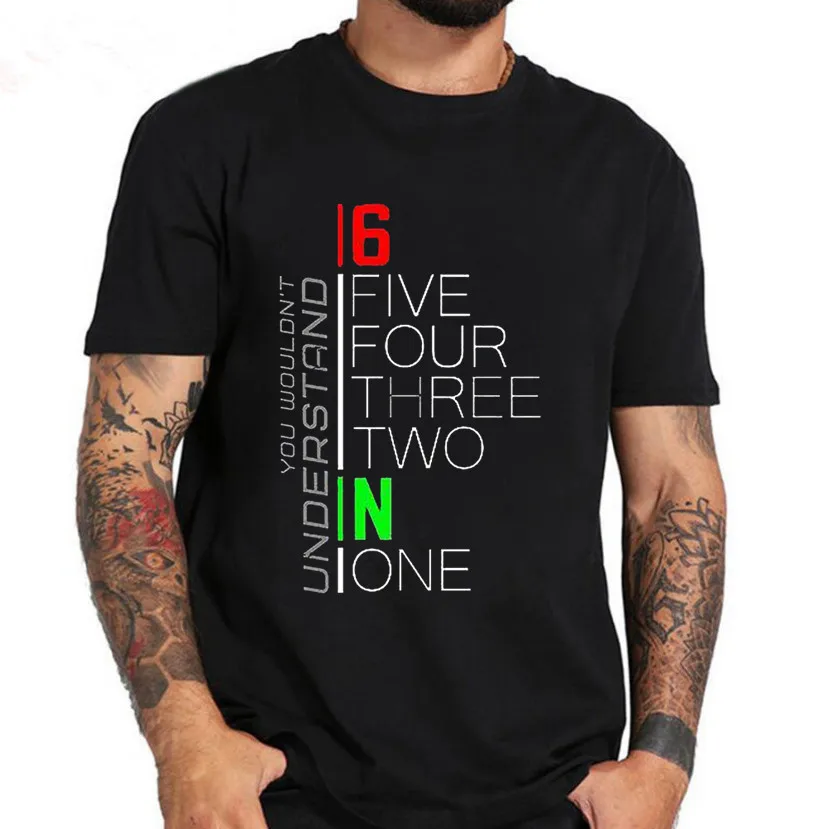 Футболки мотоцикла сдвига Шестерни 1N23456 вы не понимаете фирменные футболки Для