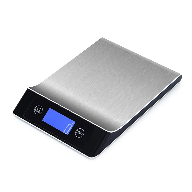5kg-Black 5 кг/1 г 10 кг/1 г 15 кг/1 г цифровые весы для приготовления пищи измерительный инструмент из нержавеющей стали электронные весы с ЖК-дисплеем кухонные весы - Цвет: 5kg-Black