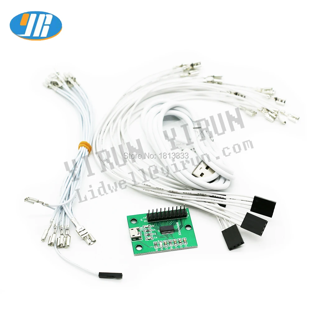 1 игровой USB контроллер для ПК PS3 кодировщик аркадный джойстик JAMMA MAME Raspberry pi|ps3 arcade