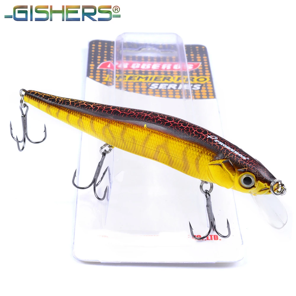 Gishers 1 шт. новый дизайн живопись Рыбалка крюк 4.7 &quot 11.94 см/14.47 г 0.51 унц. гольян