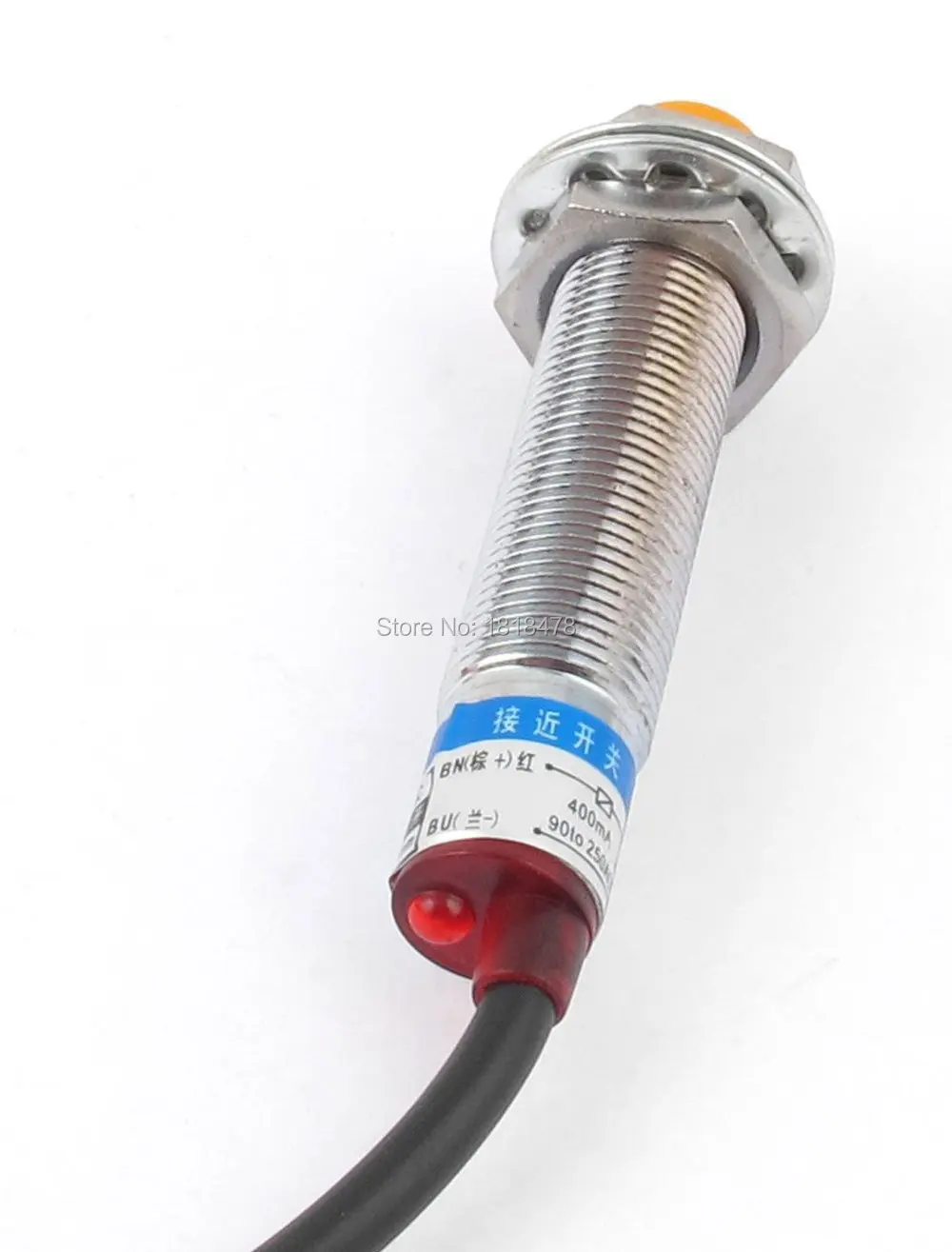 

LJ12A3-4-J/EZ AC90-250V 400mA NO 4MM Inductive Proximity Sensor Detection Switch
