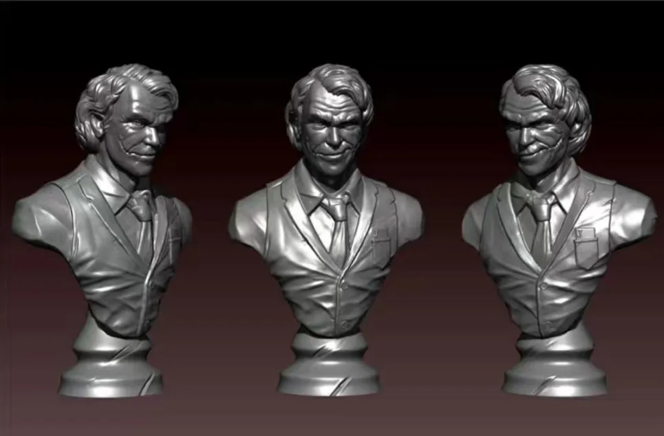 1/10 бюст модельная фигурка из смолы комплект нераскрашенный/BUST411 (около 90 мм) |